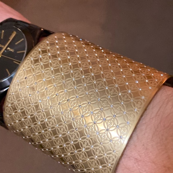 Michael Kors Gold Metal Cuff - Picture 3 of 7